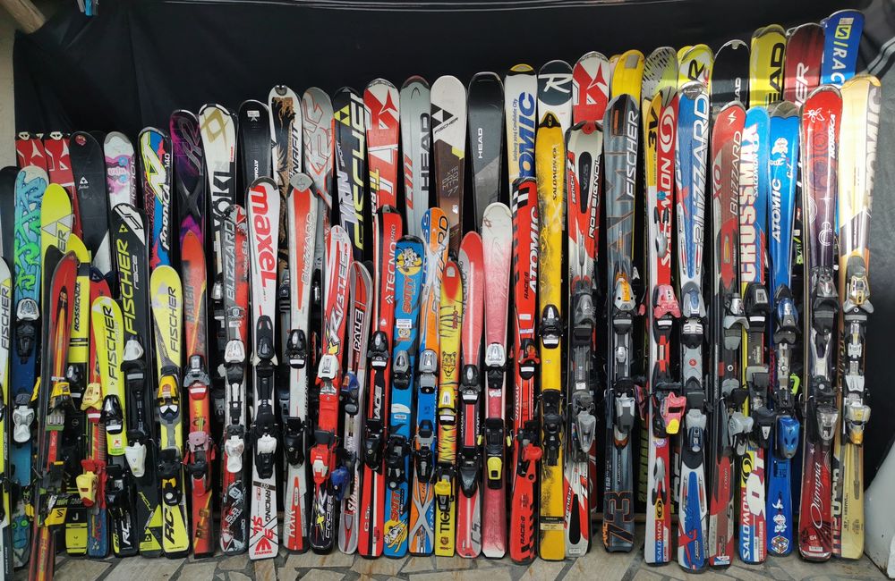 Schi schiuri copii Ski adulți cu legături și clapari