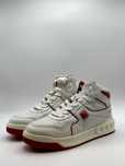Valentino High-Top White/Red Sneakers