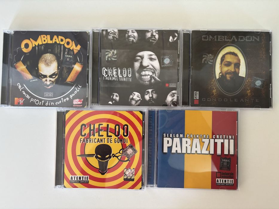 Cd-uri hip/hop B.u.g Mafia & Parazitii