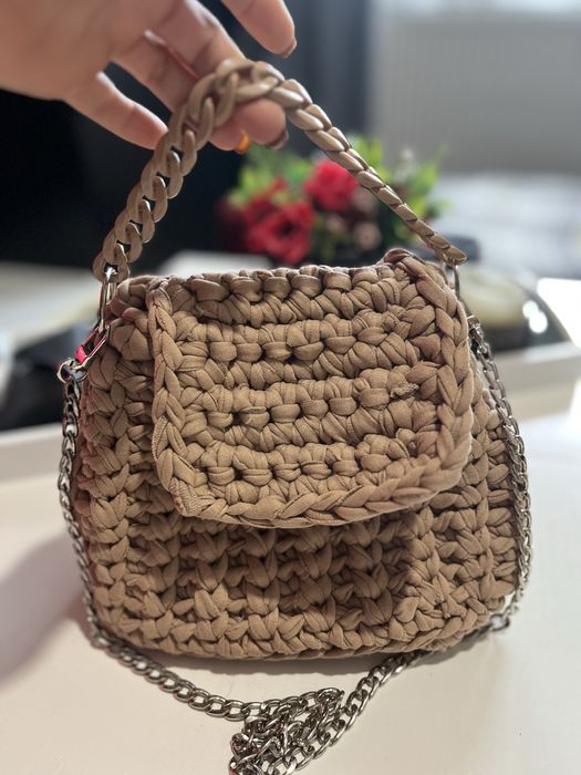 Ръчно плетена чанта