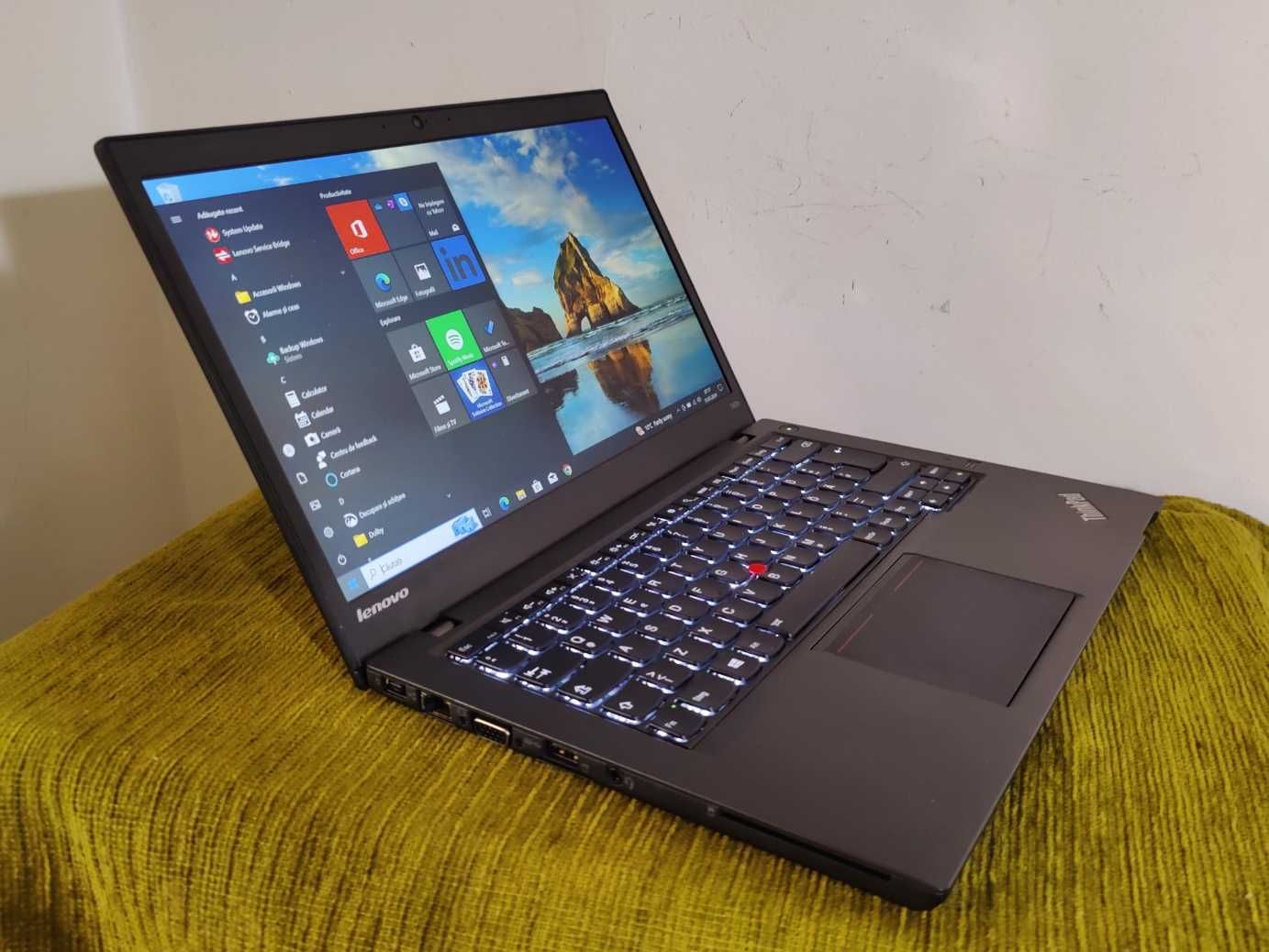 Laptop Lenovo ThinkPad T431s Core I5, ssd samsung 256, ram 8 gb