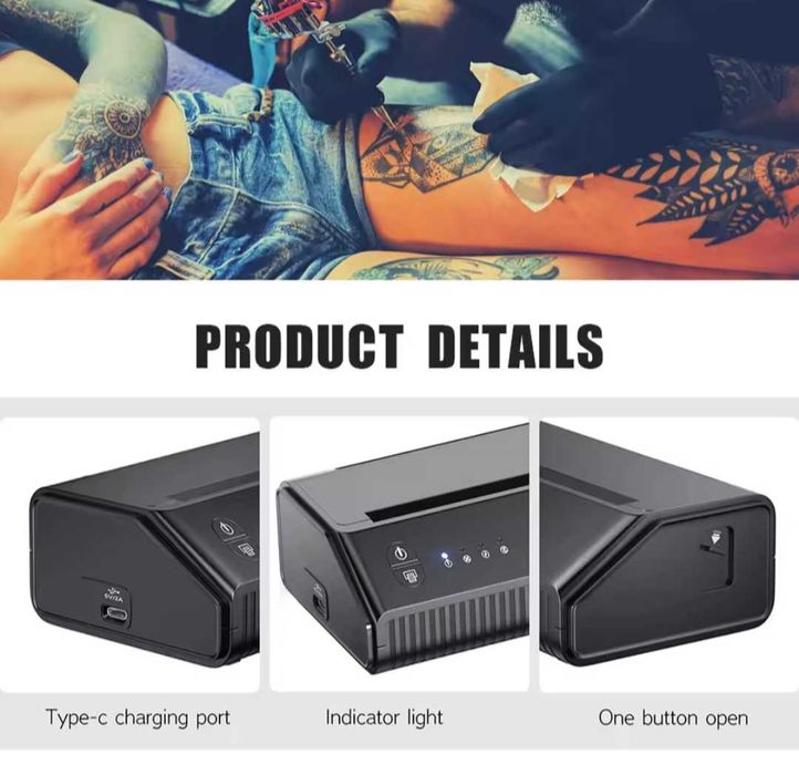 Тату принтер, термален принтер за шаблони/ tattoo printer