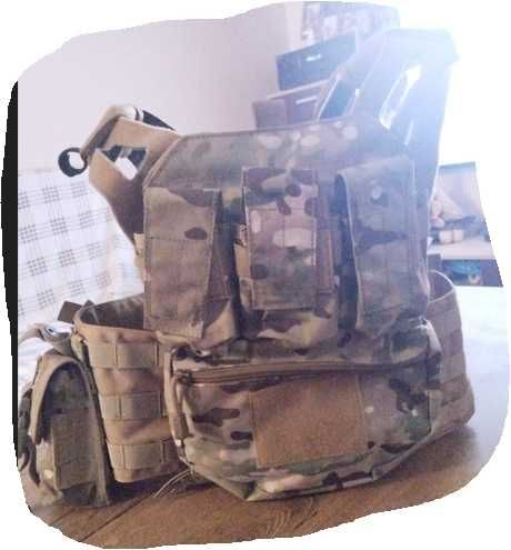 Airsoft тактическа жилетка мултикам