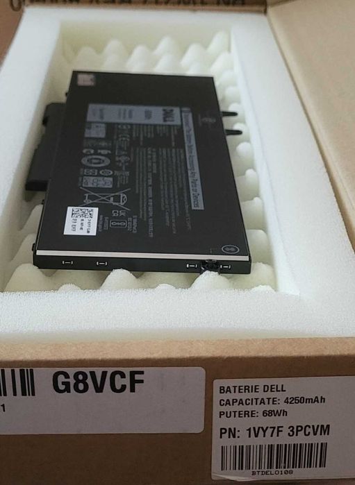 Baterie Dell 93FTF, GJKNX, 3HWPP, 6MT4T, G91J0, WDX0R, RJ40G