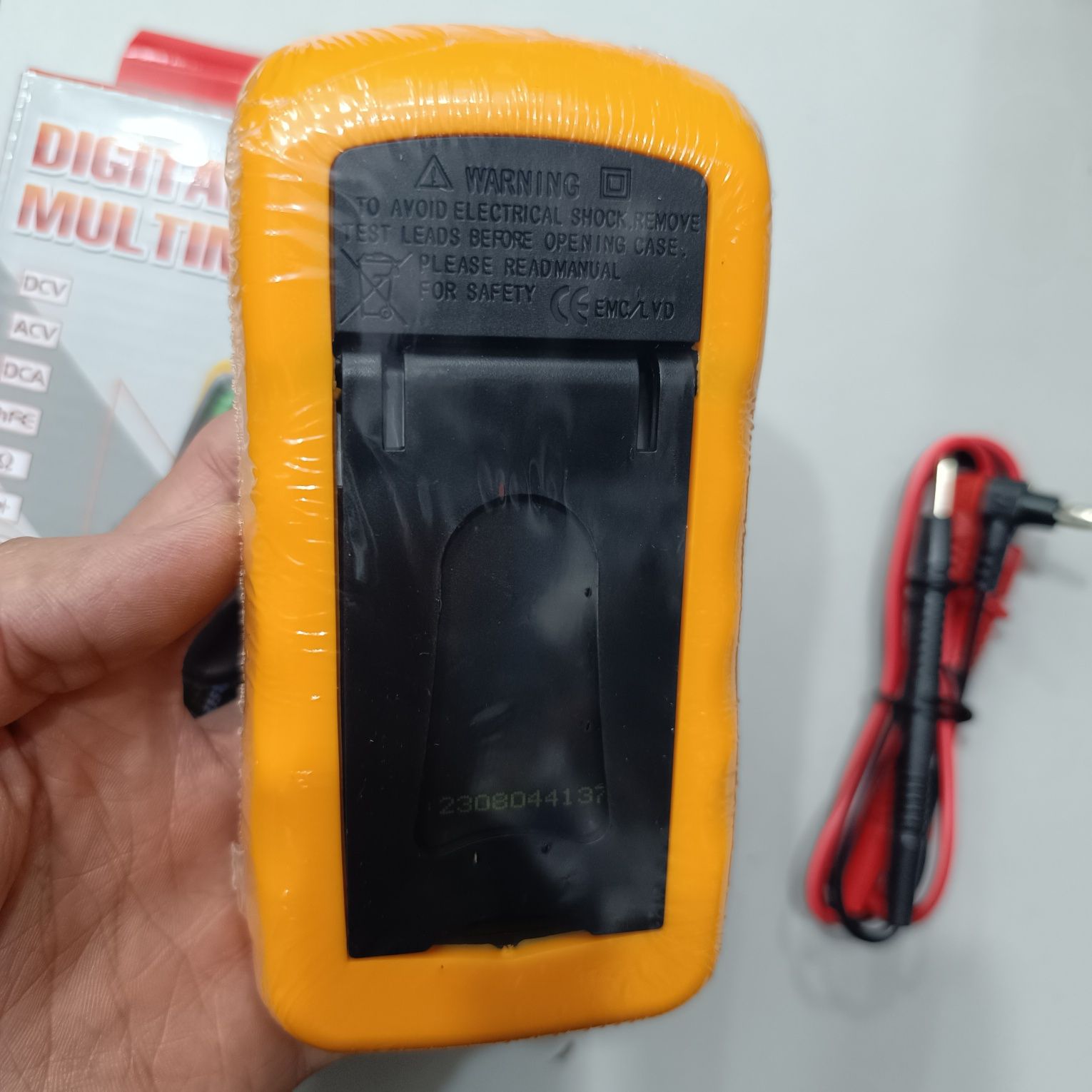 Цифровой мультиметр тестер Digital Multimeter DT-830L testr