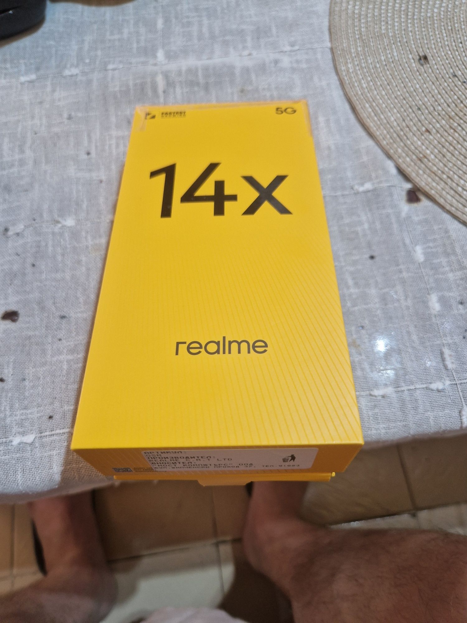 Real Me 14x 128 gb 6GB Ram , 5G