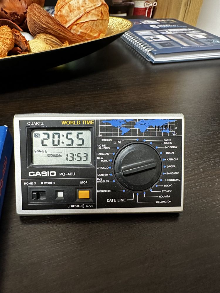 Ceas Casio LCD World Time Clock