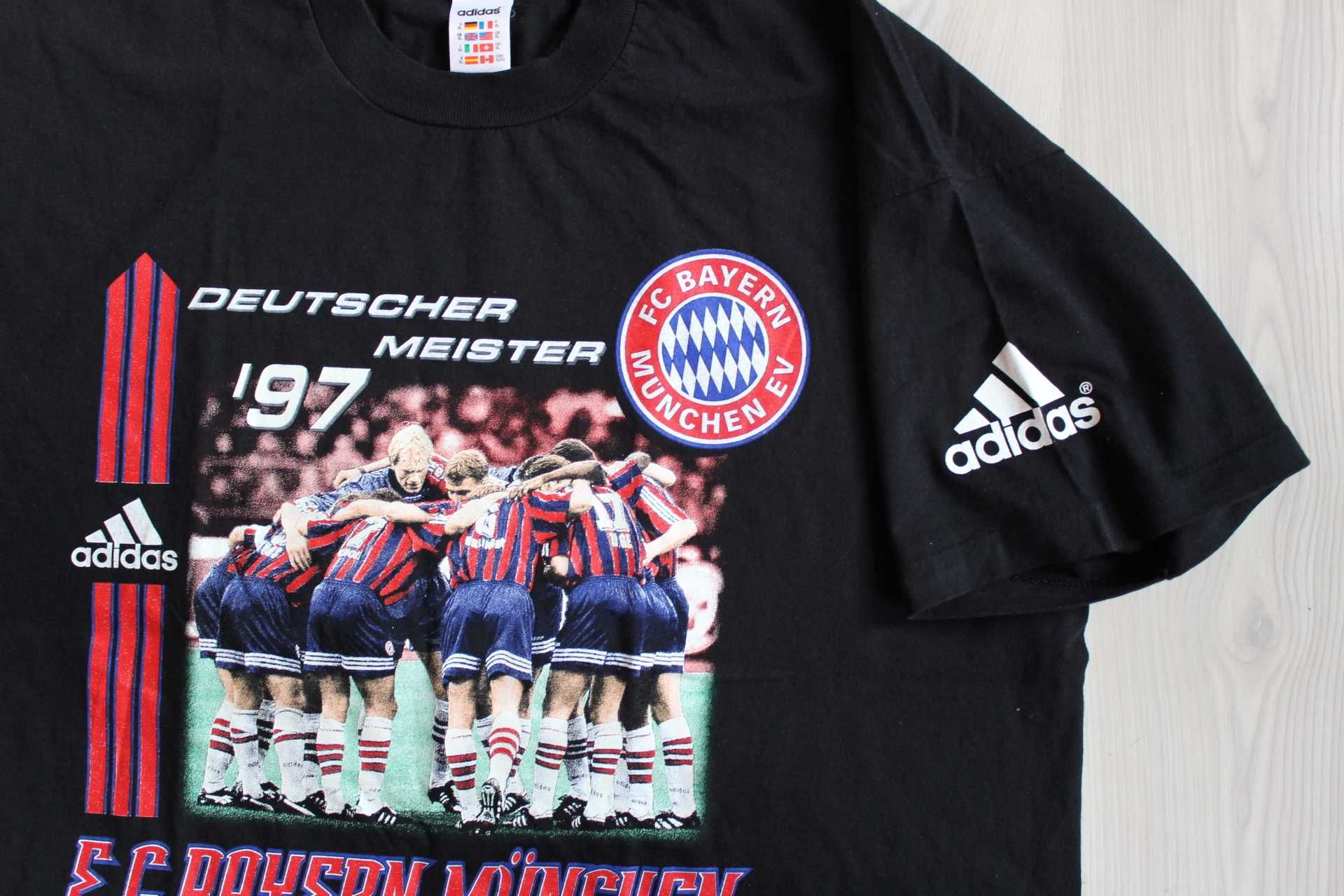 Tricou fotbal BAYERN MUNCHEN Deutscher Meister 1997, XL, Adidas