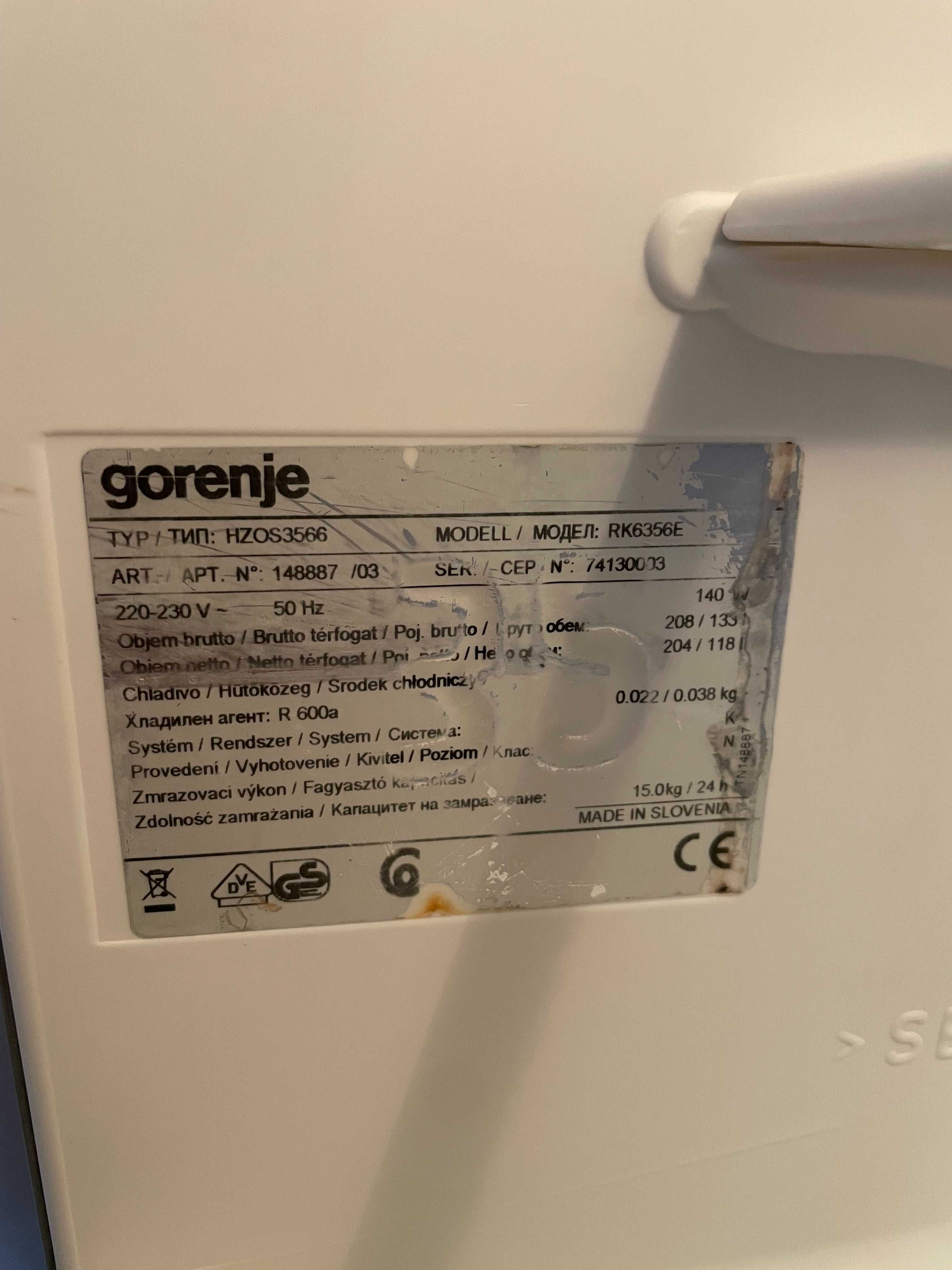 Хладилник с фризер Gorenje
