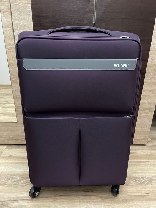 Troler de călătorie mare, nou, nefolosit - 80x48x30 cm