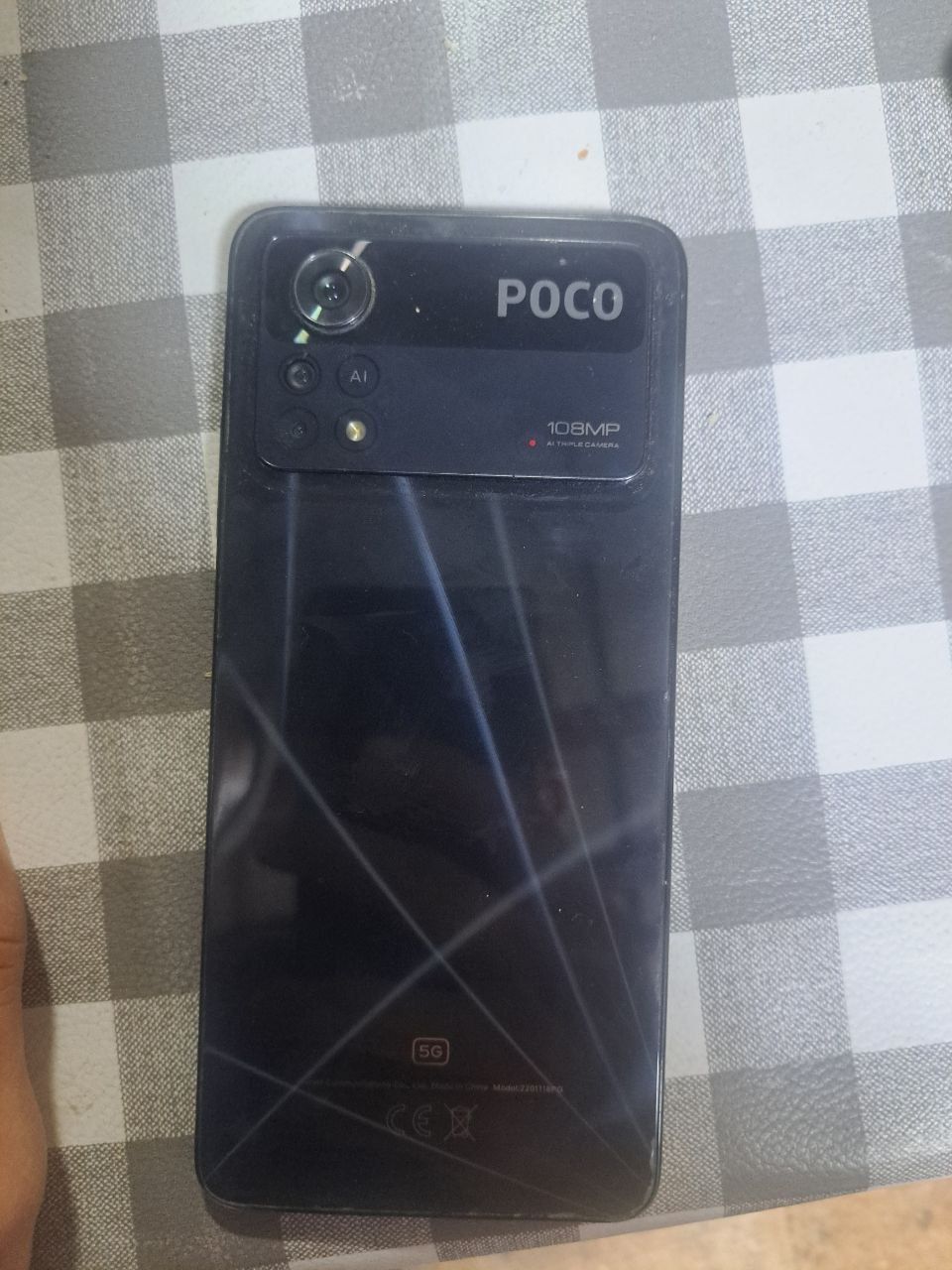 Poco x4pro 5g karobka dekument