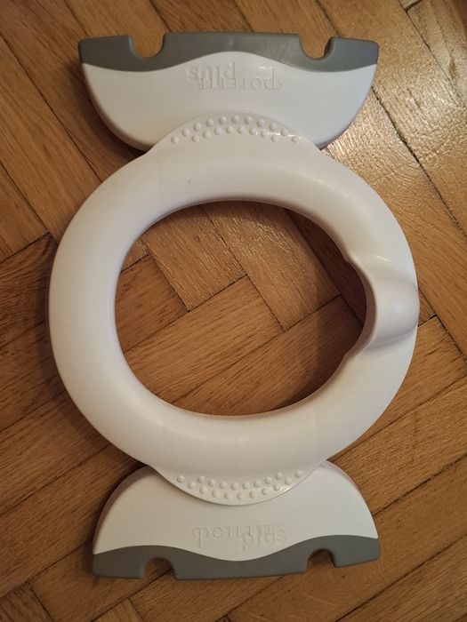 Olita portabila pliabila Premium Potette Plus – Alba + pachet pungi