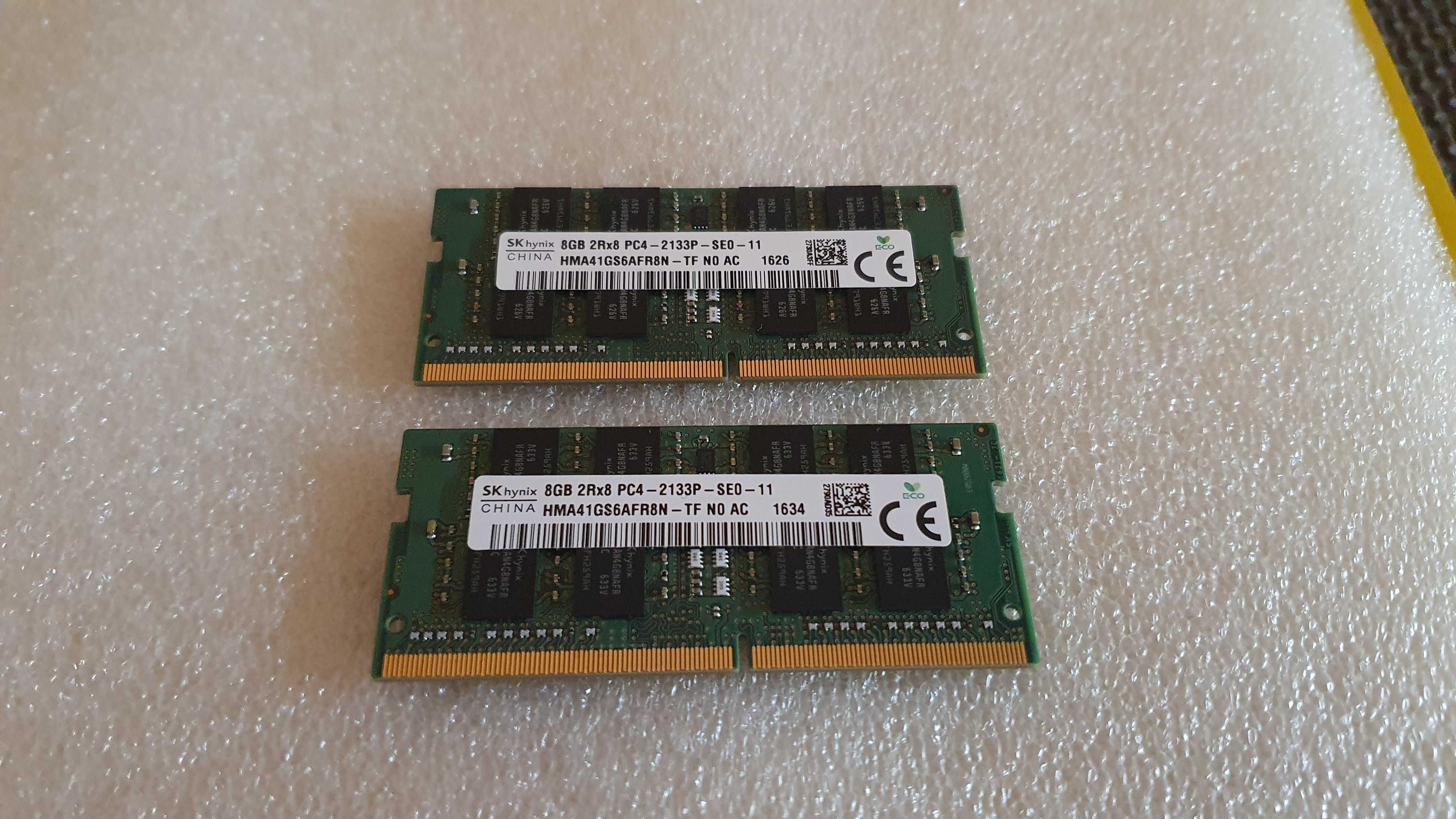 RAM memory SK Hynix 2 х 8GB DDR4-2133 SODIMM, РАМ памет, Lenovo