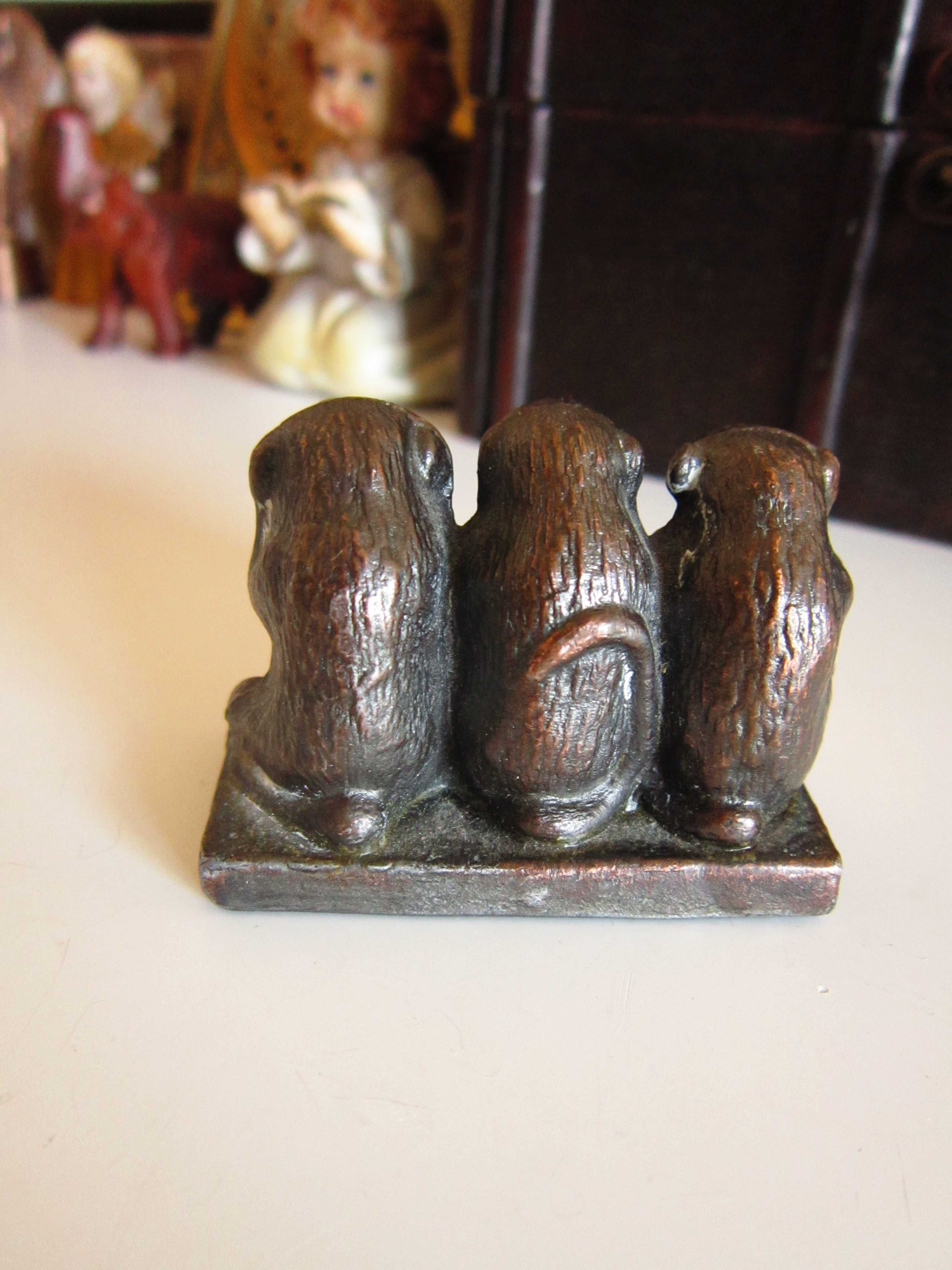 miniatura Trei maimute intelepte -legea de aur a japonezilor