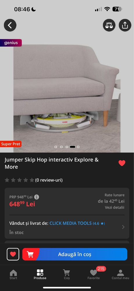 Jumper Skip Hop / centru de activitati / bouncer
