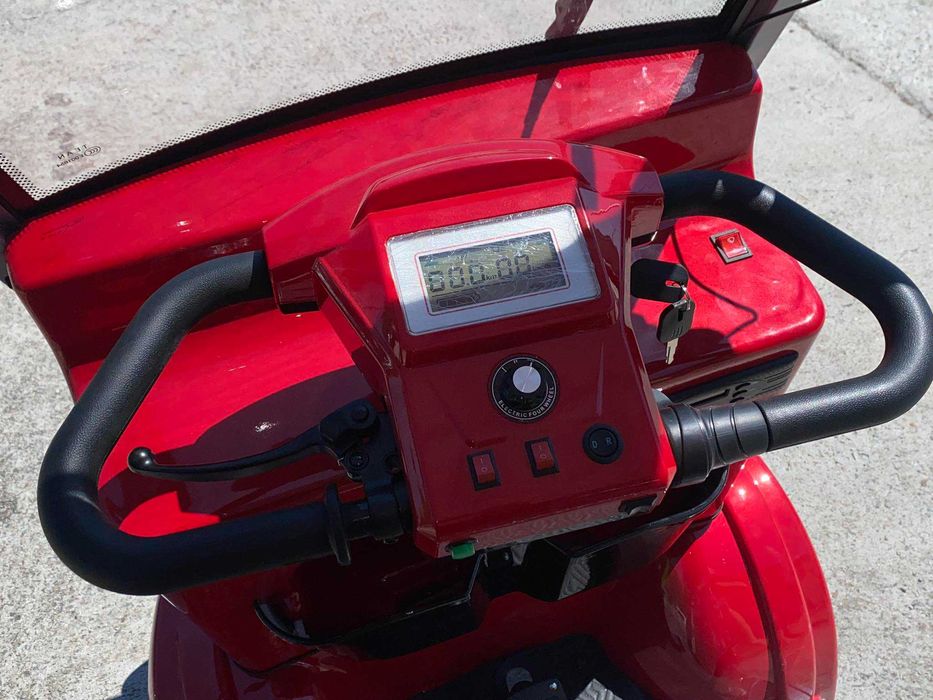 SOLAR PLUS Електрическа Четириколка с Соларен Панел - 2000W/60V/20Ah -