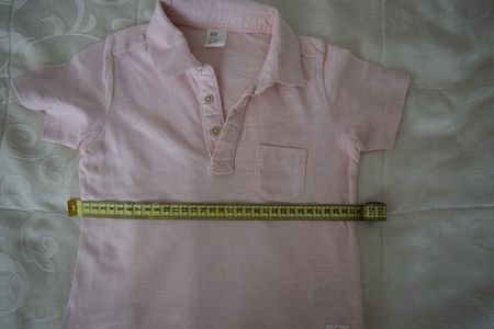 Tricou de vara ptr. baieti 2-3 ani H&M culoare roz deschis
