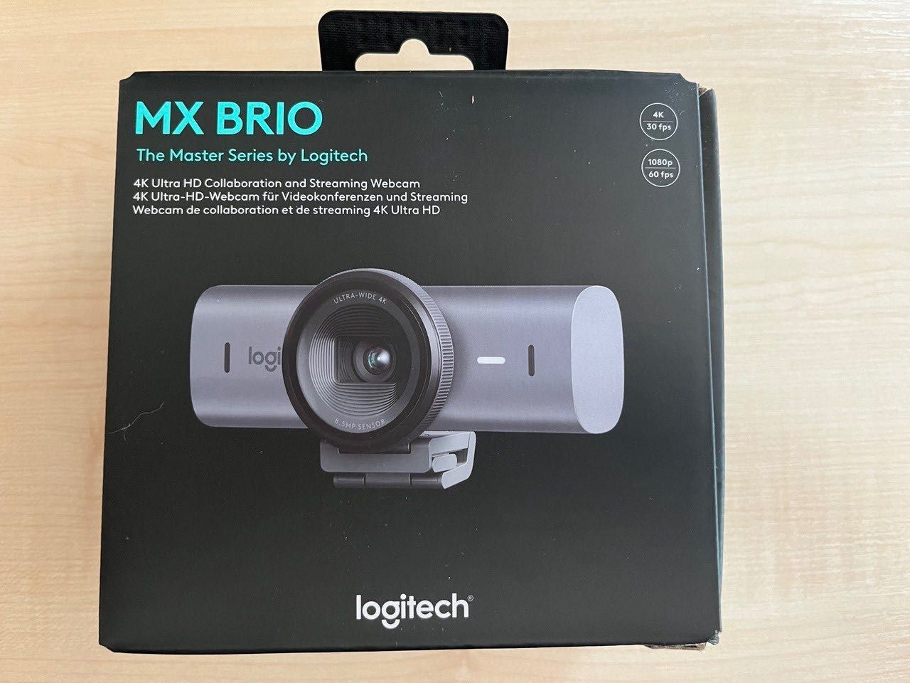 Уеб камера Logitech MX Brio 4K Graphite