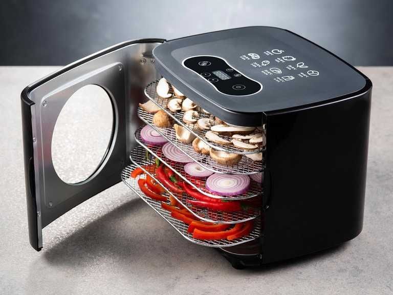 Сушилня за плодове и зеленчуци Delimano Deluxe Noir, 300 W