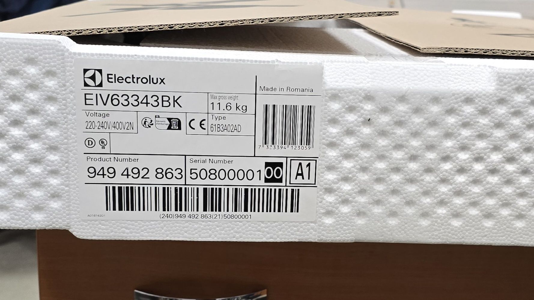 Plita inductie Electrolux