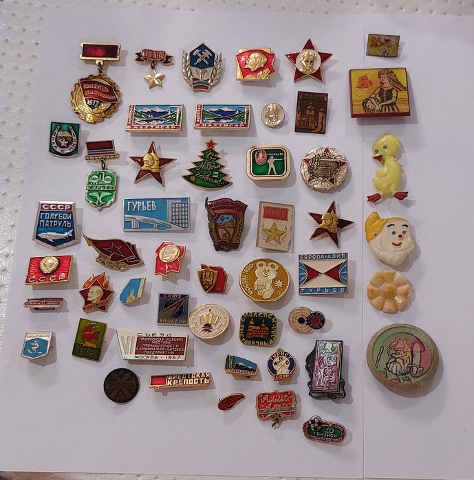 Значки СССР ностальгия