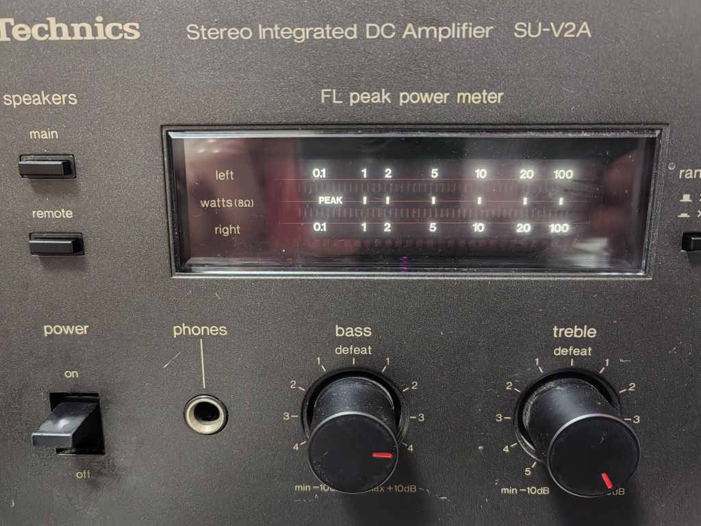 Amplificator, stație Technics SU V2A, Germania