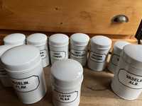 recipiente farmacie marca Rosenthal perioada interbelica