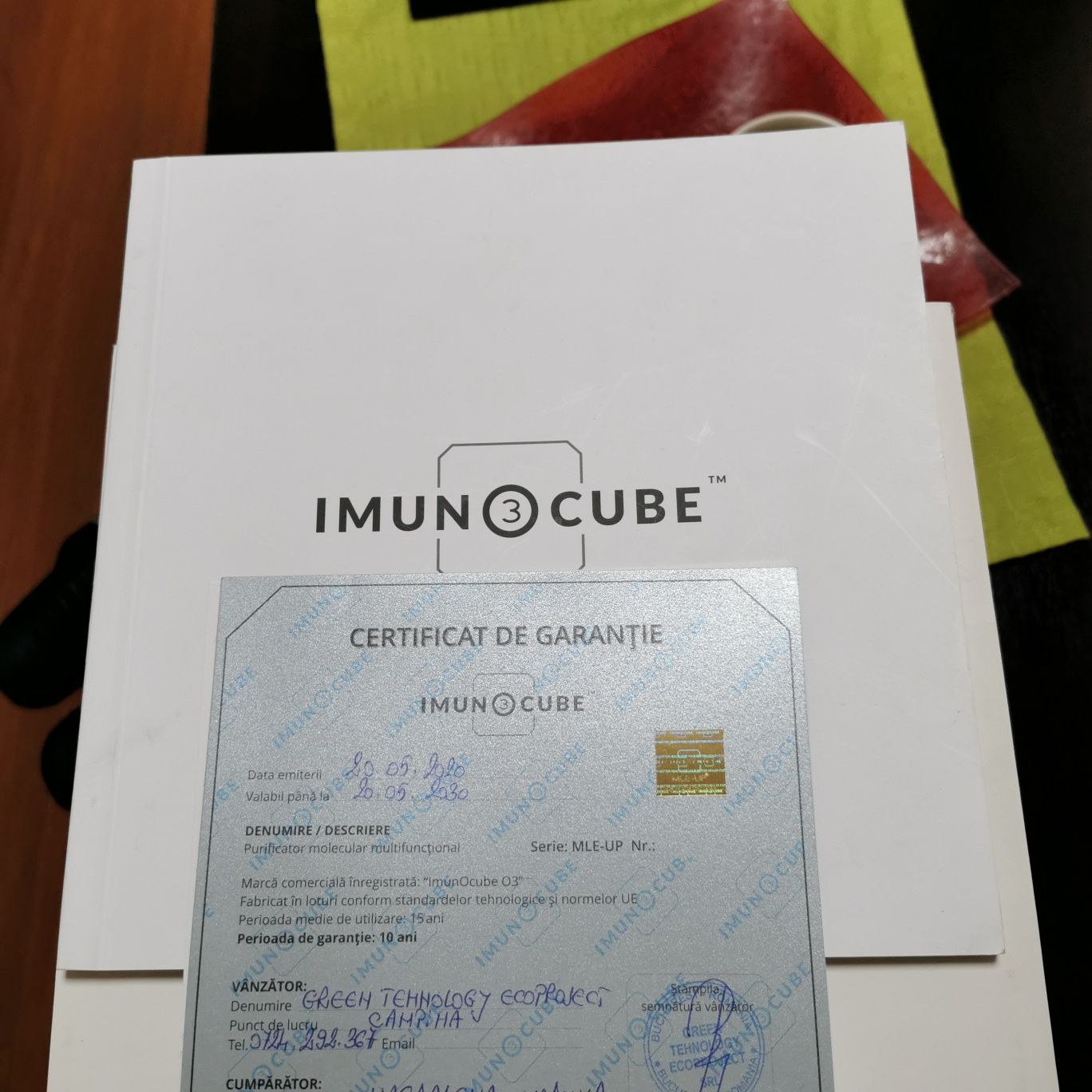 Vind aparat Imun Ocube