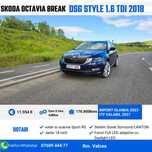 Skoda Octavia Combi DSG STYLE Business 1.6 TDI  116 cp  176.800km 2018