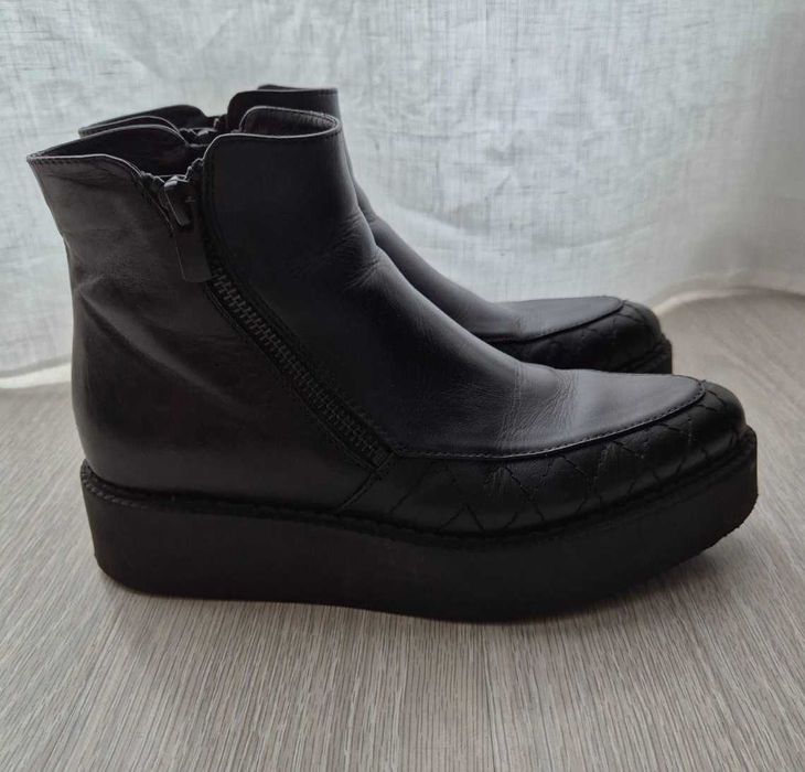 Ghete Musette piele naturala, fara defecte