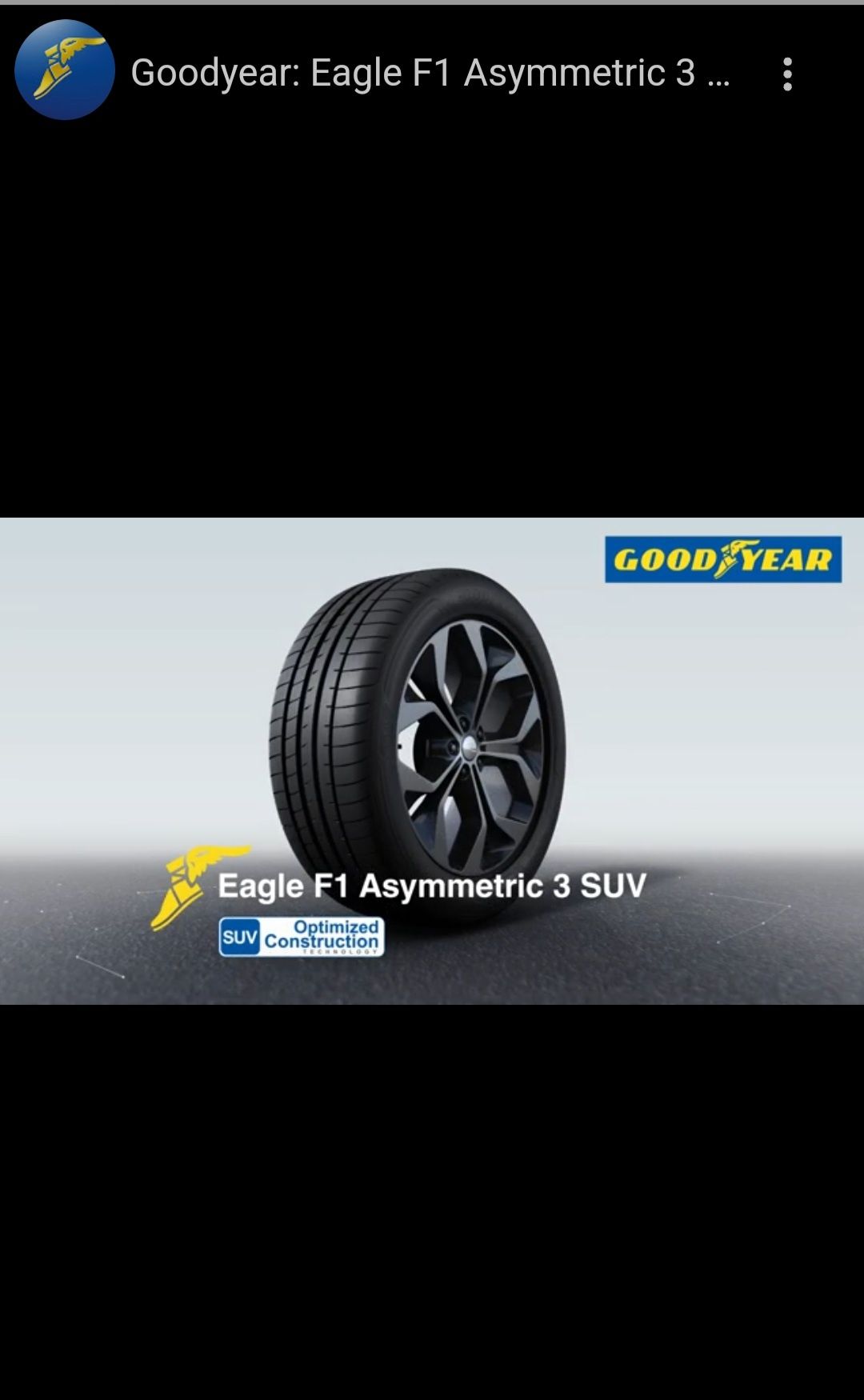 GoodYear Eagle F1 Asym. 3 SUV- 255/50 R19 107Y XL -Anvelope vara- 2023