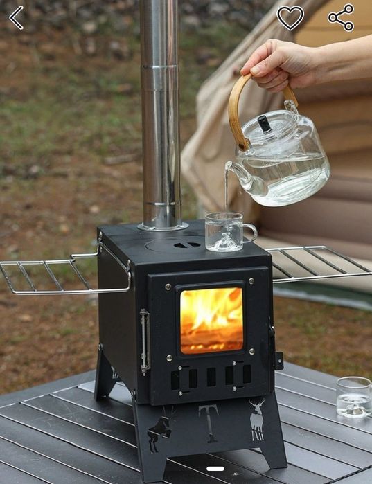 Печка походная дачная