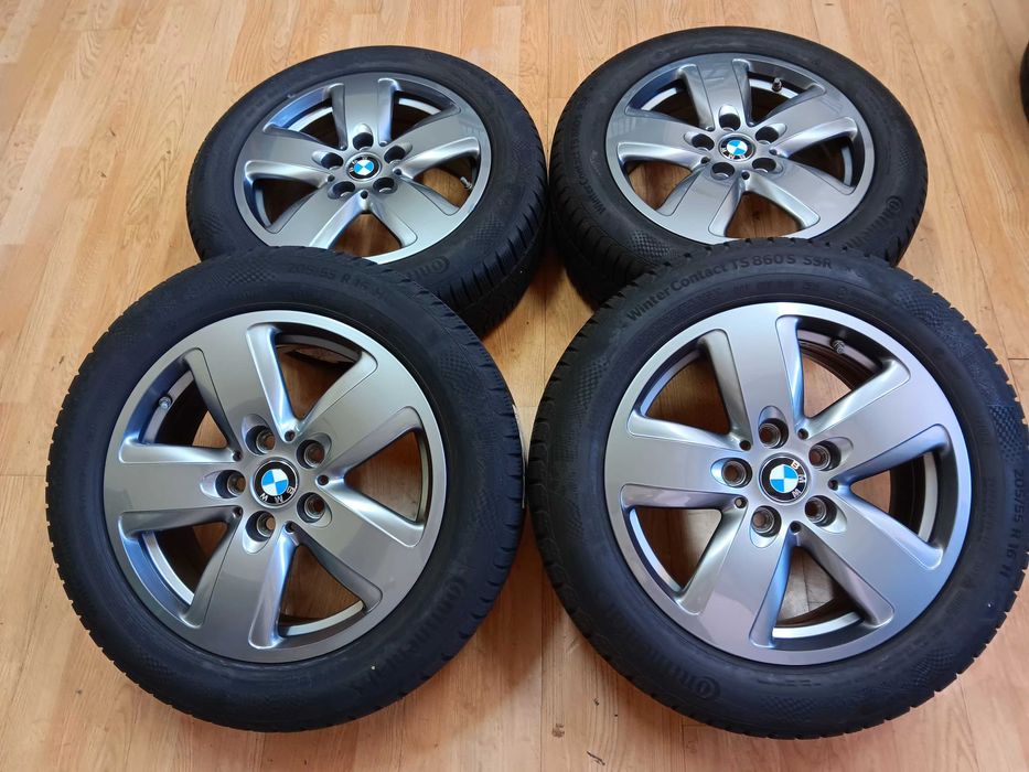 Jante 16 BMW seria 1/2 F40 F44 OEM cu senzori, anvelope MS 205 55 R16