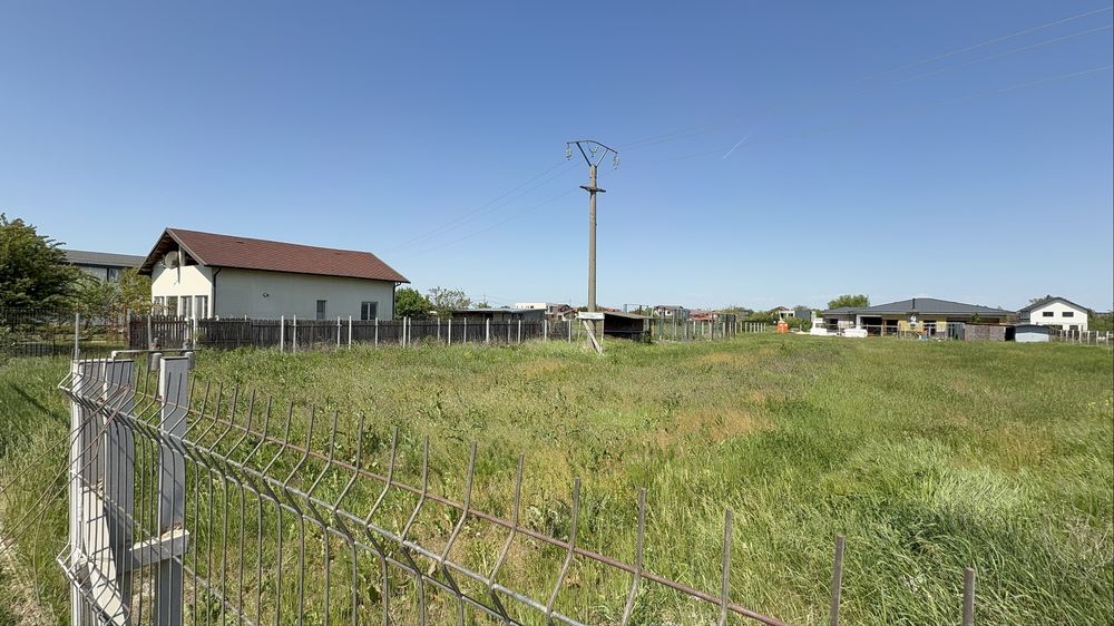 Vând teren intravilan 2500mp snagov-ghermanesti totate utilitatile