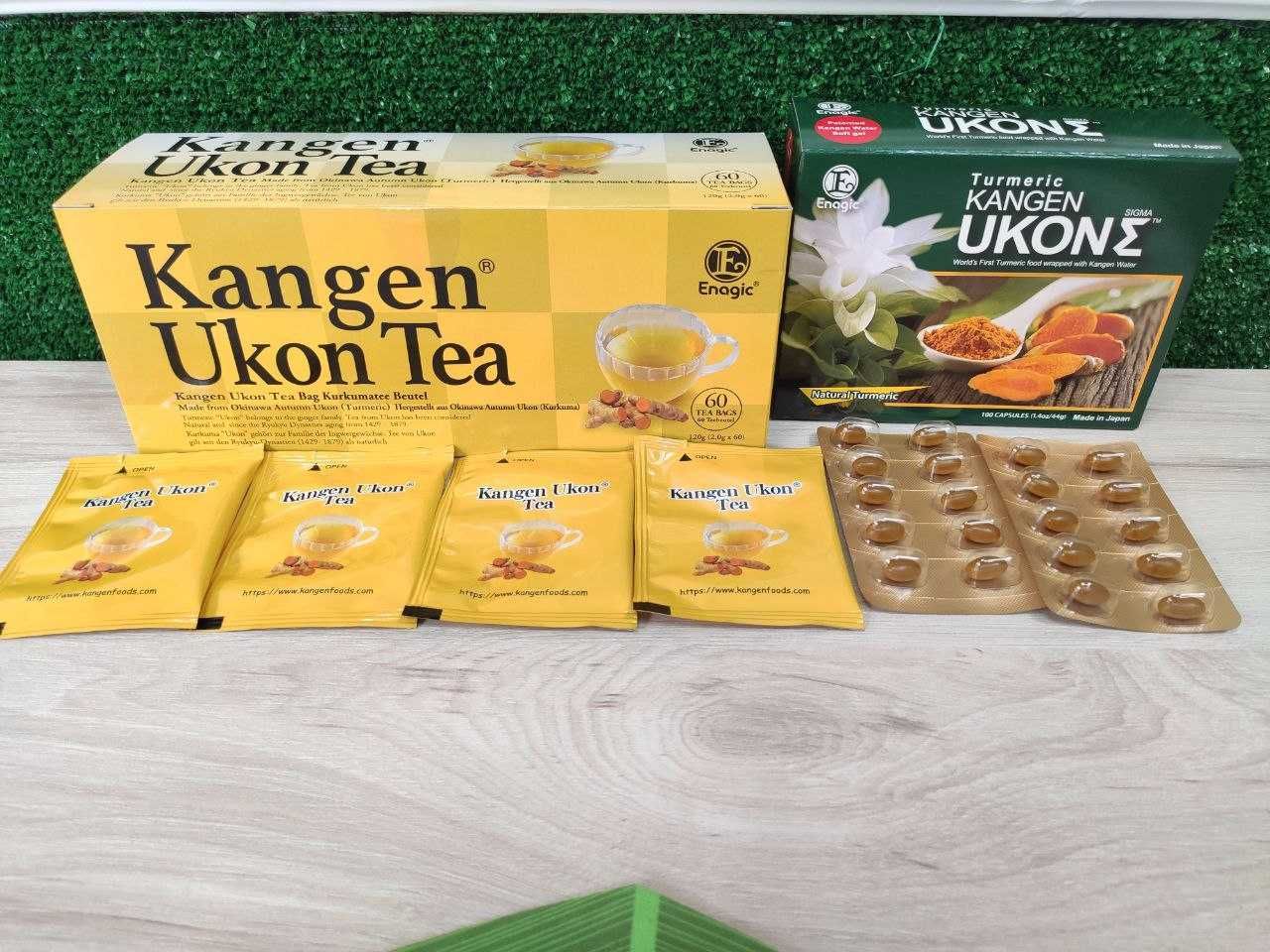 Канген UKON хранителна добавка + БИО Чай - МОЩНИ АНТИОКСИДАНТИ