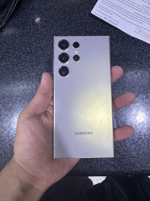 samsung s24 ultra pamit 12.256g holati ideal karopka dak bor