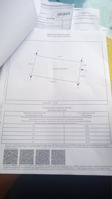 Продам участок в Талгаре