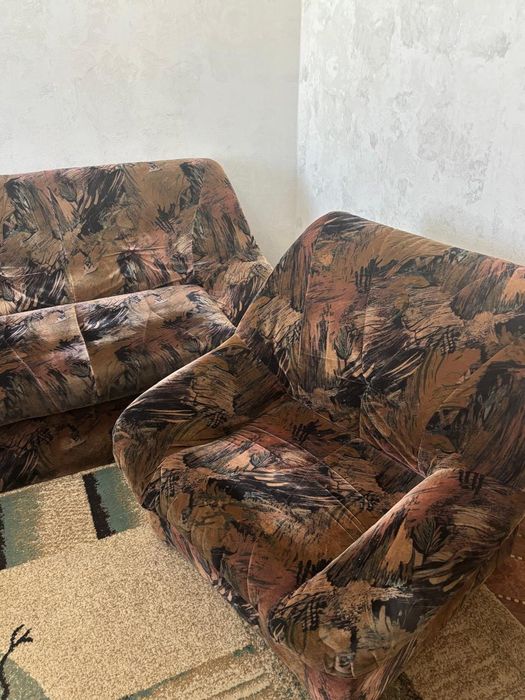 угловой диван с креслом