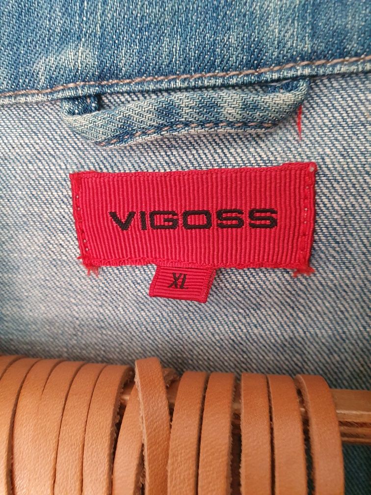 Джинсовый  женский пиджак Vigoss xl  оригинал