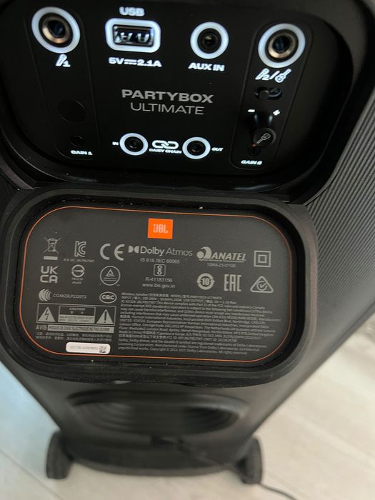 JBL Partybox Ultimate, 1100 W