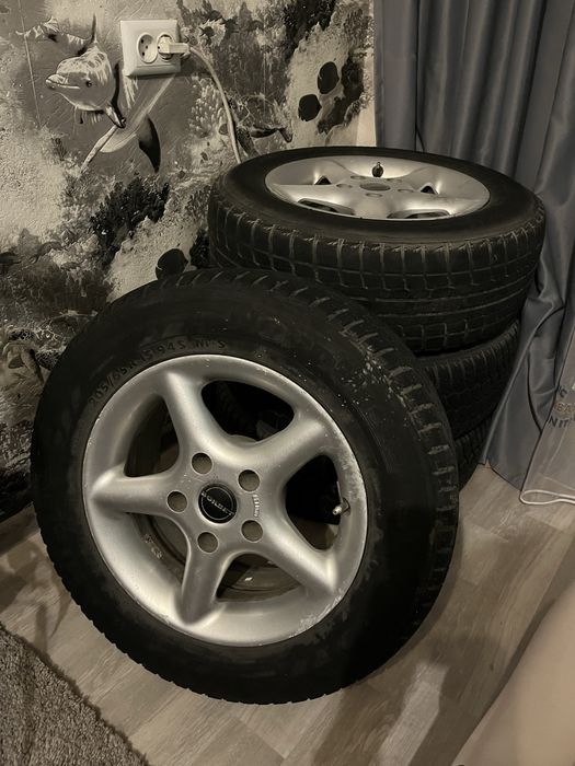 Продаю диски с зимней резинов р15 5/120 бмв