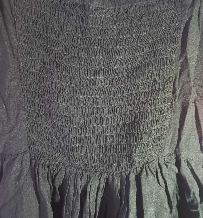 Rochie scurta neagra subtire H&M vintage marimea S ieftina