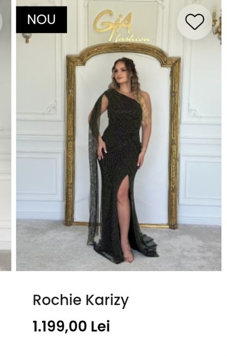 Rochie de seara cu pietre