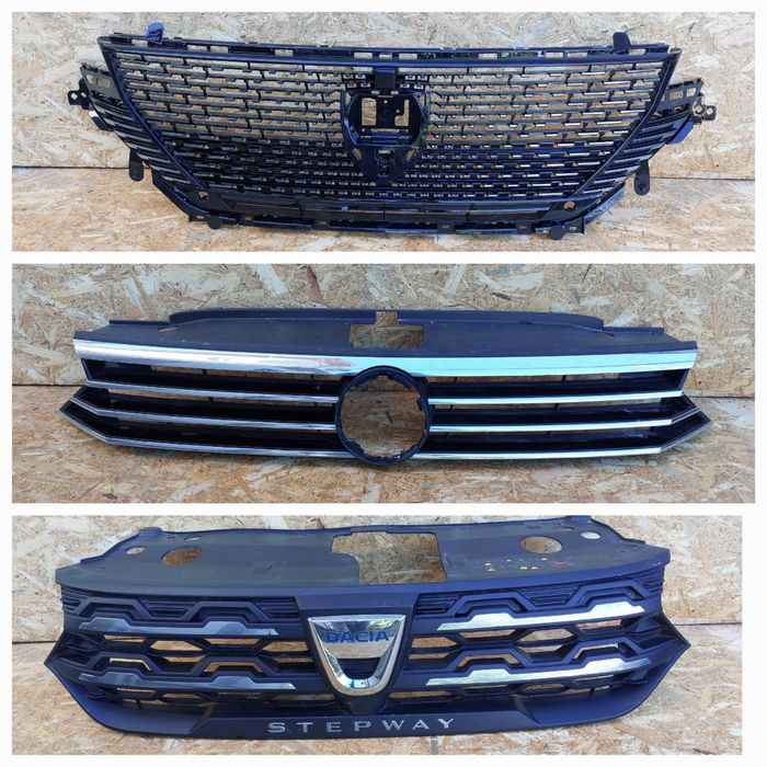 Grila bara fata vw passat b8 peugeot 308 gt dacia logan 3 stepway
