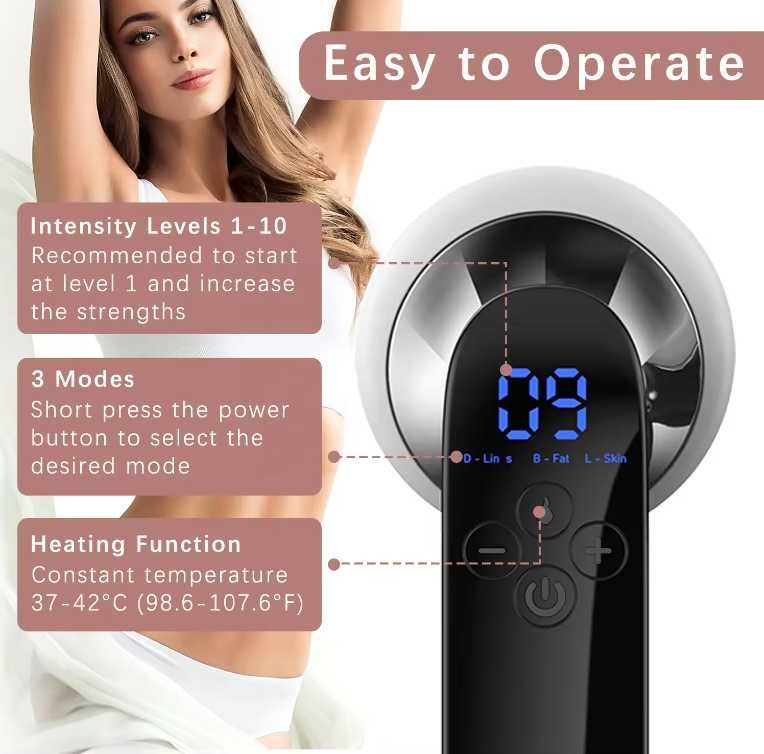 Aparatul Cosmetic Ultrasonic RF Slăbire LQT Beauty Sculpture
