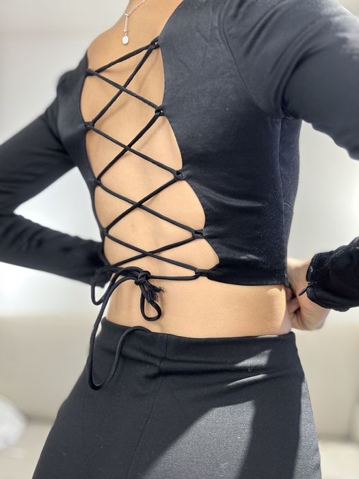 Кофта Zara красивая черная