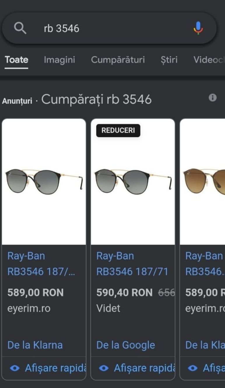 Ochelari de soare polarizați Ray Ban