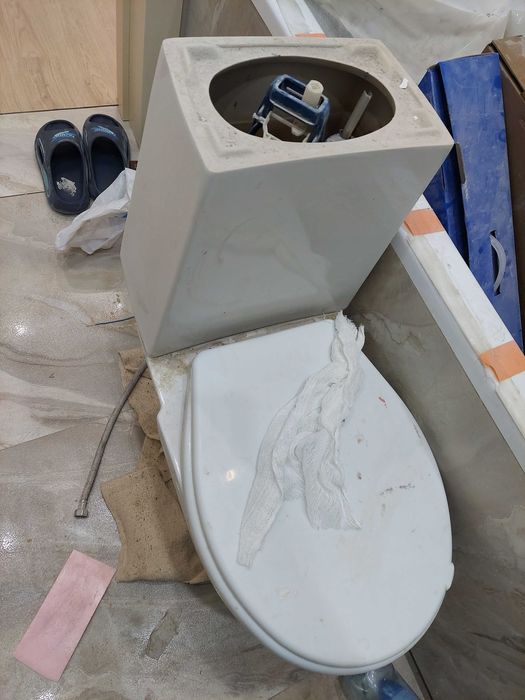 Унитаз для строителей