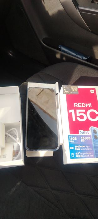 РЕДМИ 15С новый Янги упаковкада