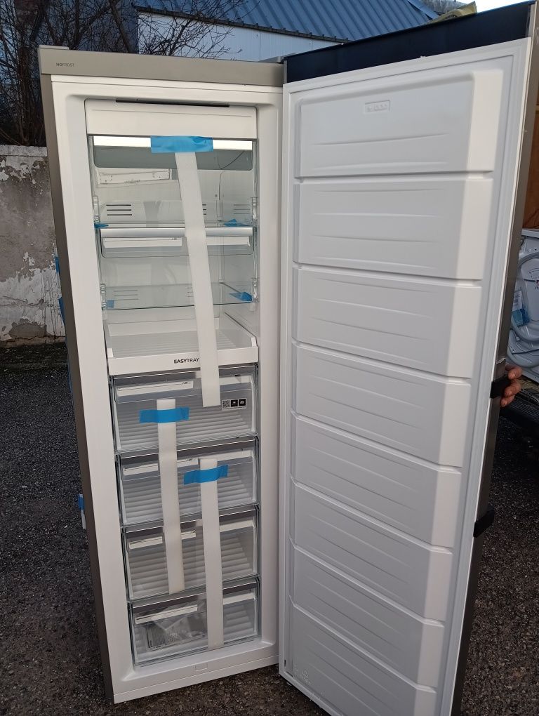 Чисто нов иноксов фризер Gorenje NoFrost A+++ 2 години гаранция!